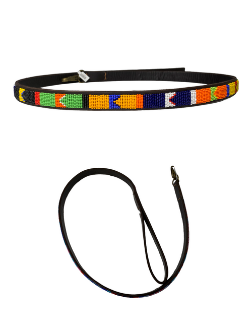 Maasai Variation Dog Leash