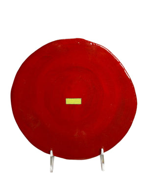 Colour Me Bright 9" Hors D'ouvres Plate