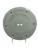 Colour Me Bright 9" Hors D'ouvres Plate
