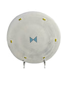 Colour Me Bright 9" Hors D'ouvres Plate