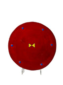 Colour Me Bright 9" Hors D'ouvres Plate