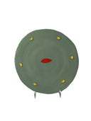 Colour Me Bright 9" Hors D'ouvres Plate