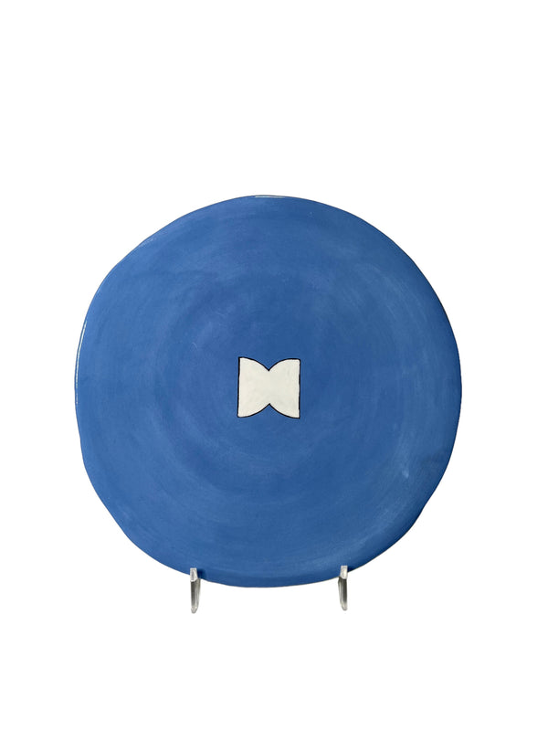 Colour Me Bright 9" Hors D'ouvres Plate
