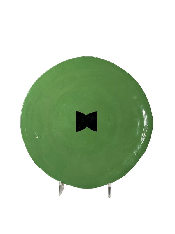 Colour Me Bright 9" Hors D'ouvres Plate