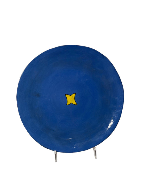 Colour Me Bright 9" Hors D'ouvres Plate