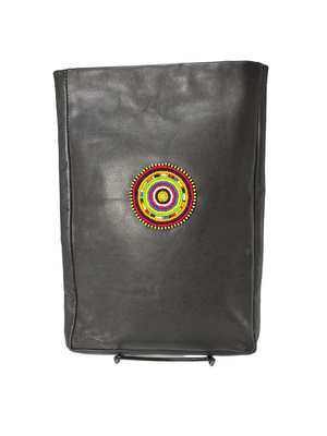 Maasai Leather Beaded iPad/Tablet Sleeve