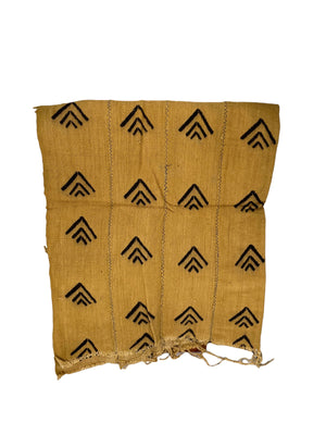 Cotton Mud Cloth Throw Blanket, Small 34"x55"
