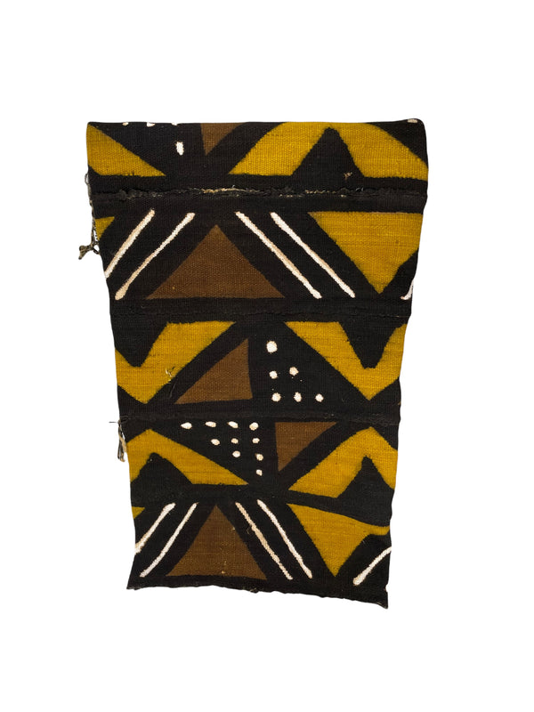 Cotton Mud Cloth Throw Blanket, Small 56"x30"