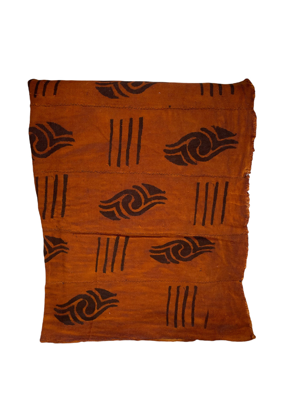 Large Cotton Mud Cloth Throw Blanket, 48"x71"