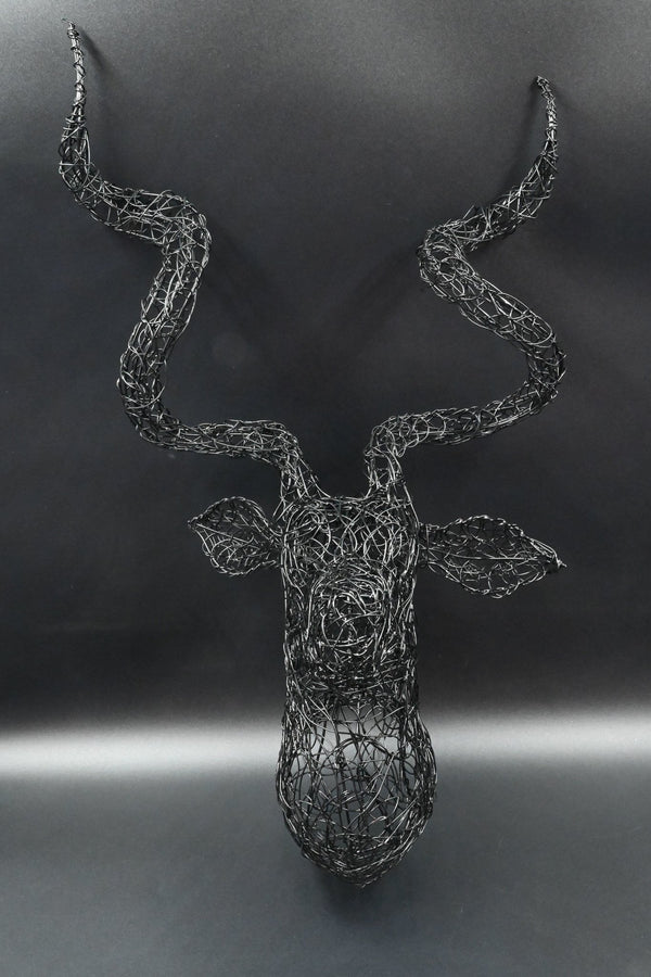 Kudu Wire Trophy Head, South Africa