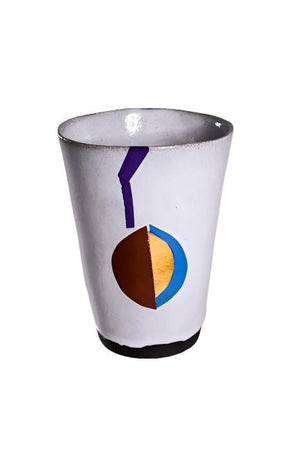 Afro Deco Medium Beaker Cup