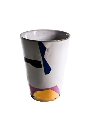 Afro Deco Medium Beaker Cup