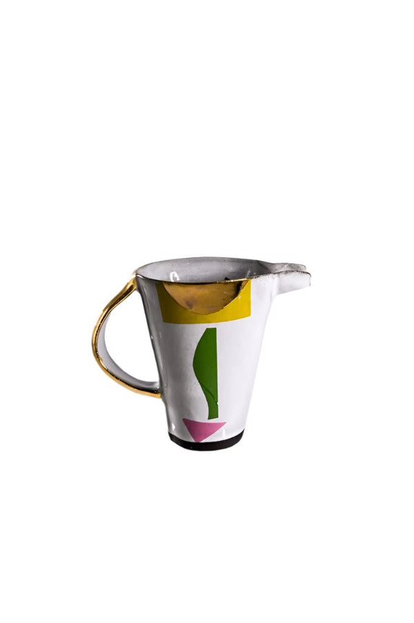 Afro Deco Milk Jug