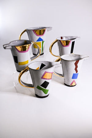 Afro Deco Milk Jug