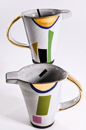 Afro Deco Milk Jug