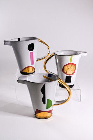 Afro Deco Milk Jug