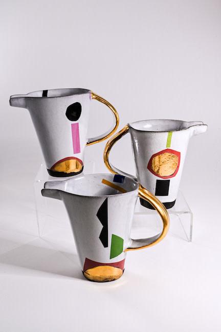 Afro Deco Milk Jug