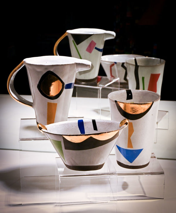 Afro Deco Medium Beaker Cup
