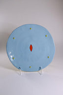 Colour Me Bright 9" Hors D'ouvres Plate
