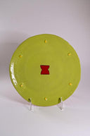 Colour Me Bright 9" Hors D'ouvres Plate