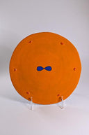 Colour Me Bright 9" Hors D'ouvres Plate