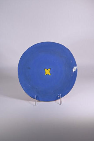 Colour Me Bright 9" Hors D'ouvres Plate