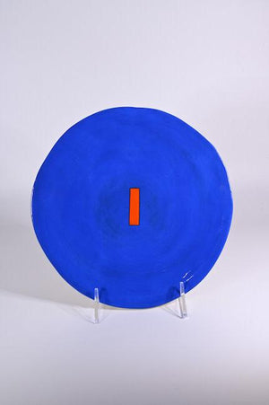 Colour Me Bright 9" Hors D'ouvres Plate