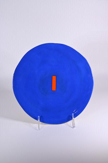 Colour Me Bright 9" Hors D'ouvres Plate