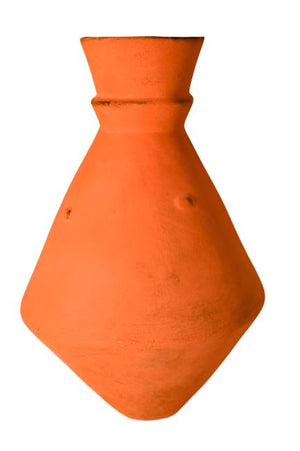 Clementina Short Neck Zig Zag Vase 10"