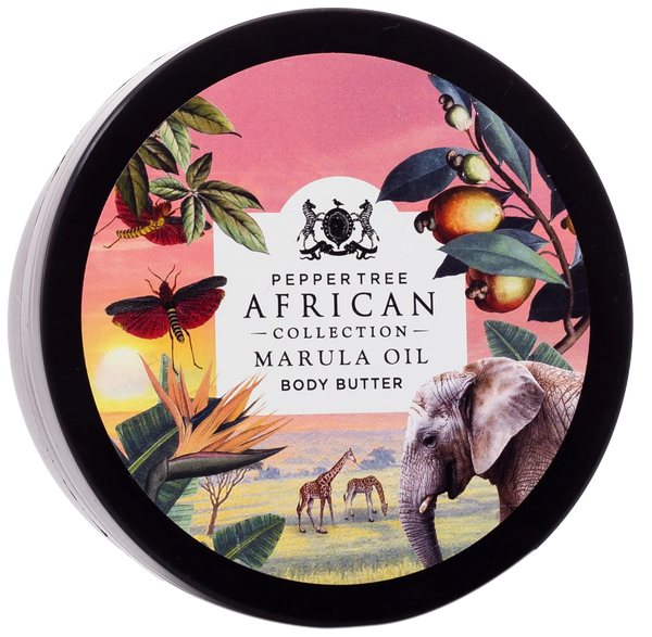 Marula Oil Body Butter & Scrub Gift Set African Collection