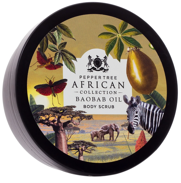 Baobab Oil Body Butter & Scrub Gift Set