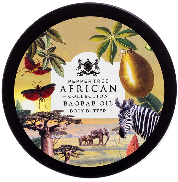 Baobab Oil Body Butter & Scrub Gift Set