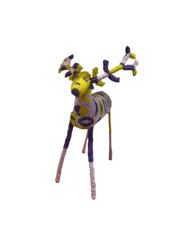Yellow & Purple Medium Reindeer