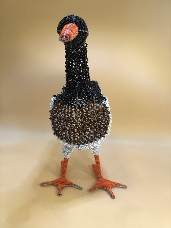 Beaded Duck 18" South Africa