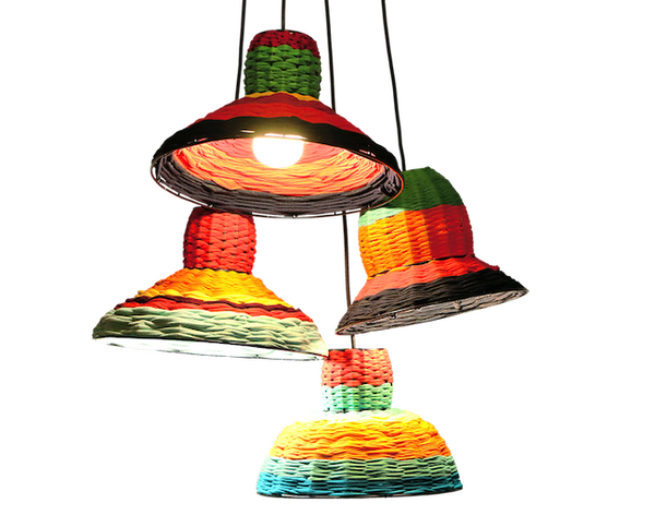 Ashanti Pikanin Small Pendant Lampshade 7.75" x 7.5"