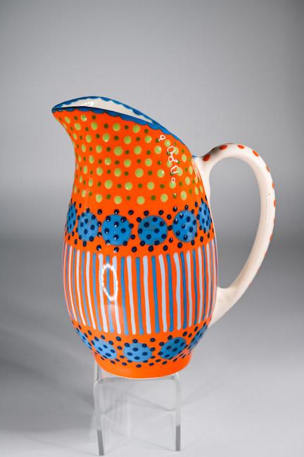 Plump Jug with Handles 6.5"