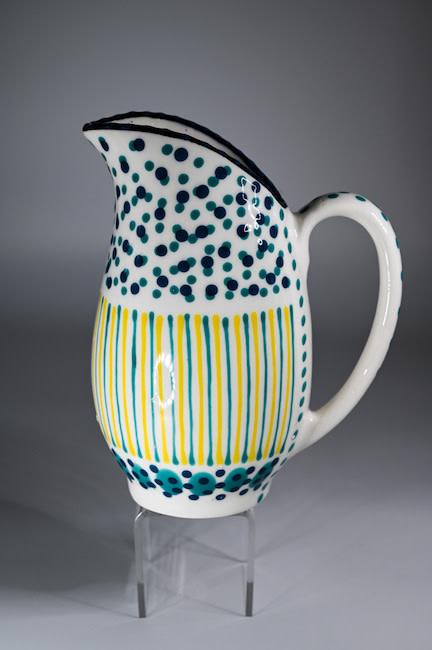 Plump Jug with Handles 6.5"