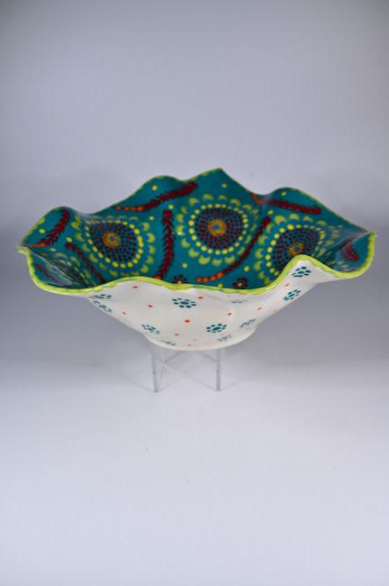 Calla Lily Bowl 10.5"