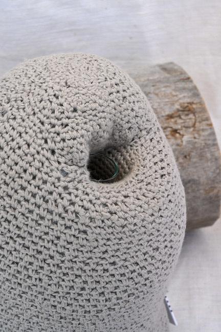 Funky Crochet Rock Vase Set