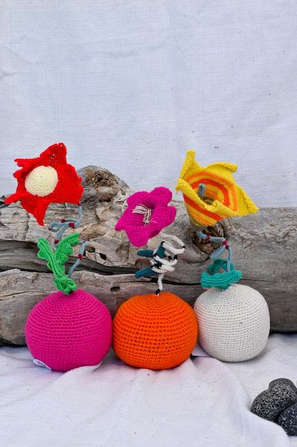 Crochet Flower Ball