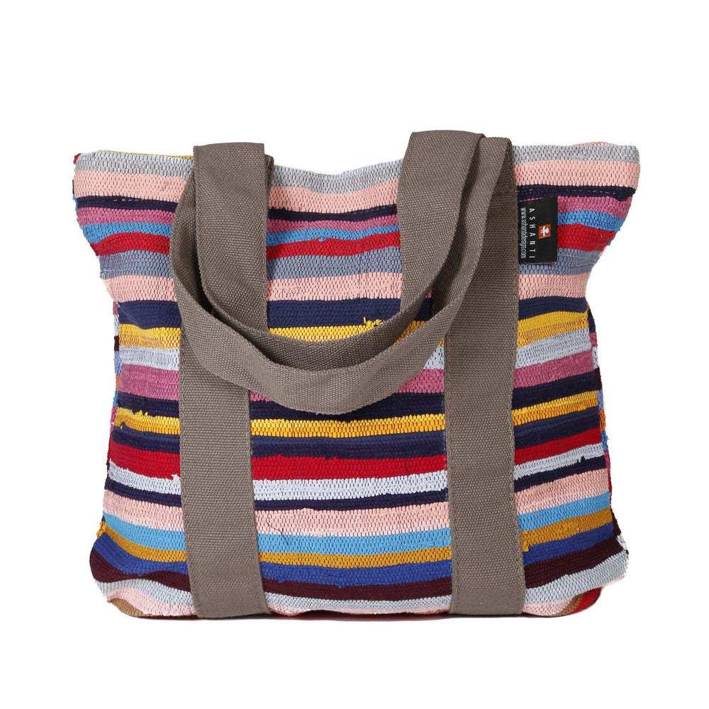 Ashanti Zippered Taba Tote