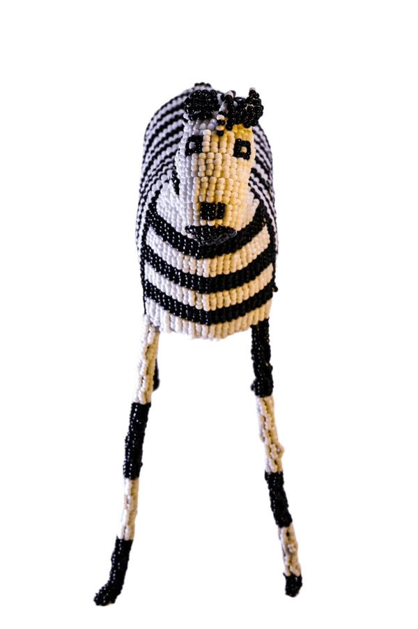 11" Beaded Zebra